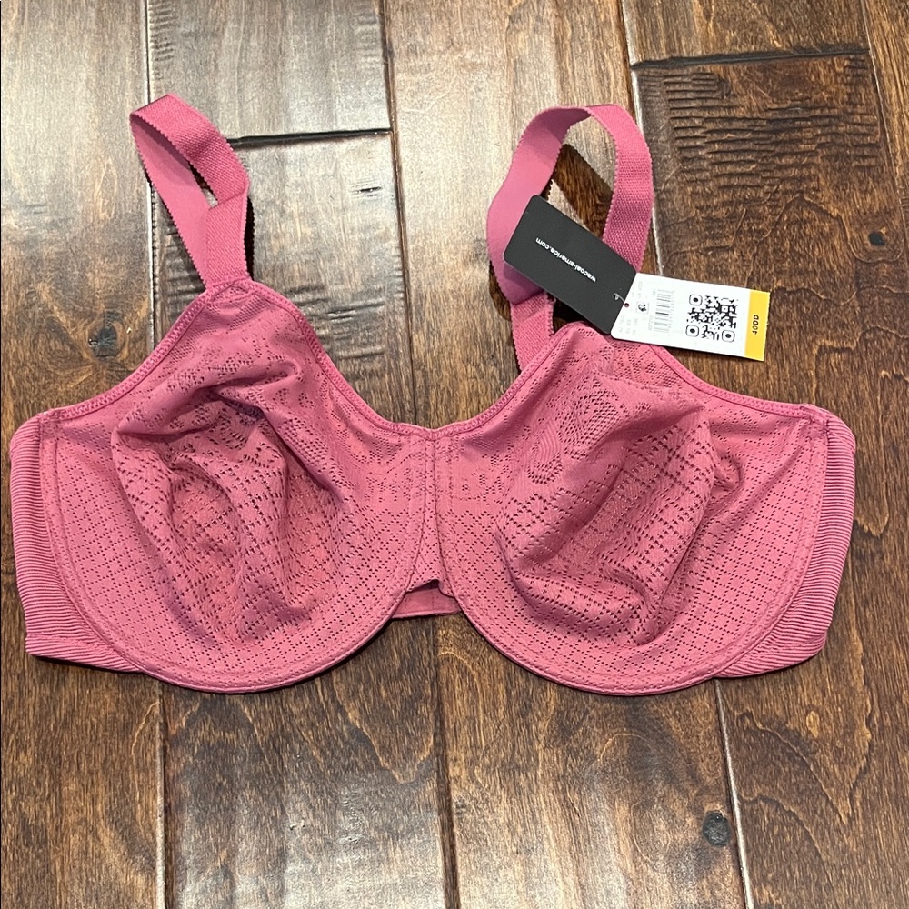 Wacoal Women's Visual Effects Unlined Full Coverage Underwire Minimizer Bra